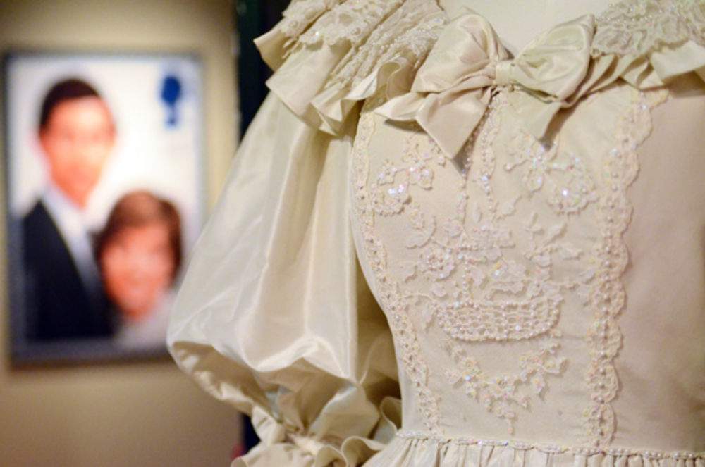 Vintage bridal bodice