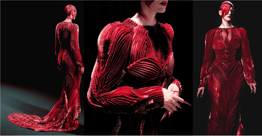 Couture embroidery inspiration by Ricamour embroideries