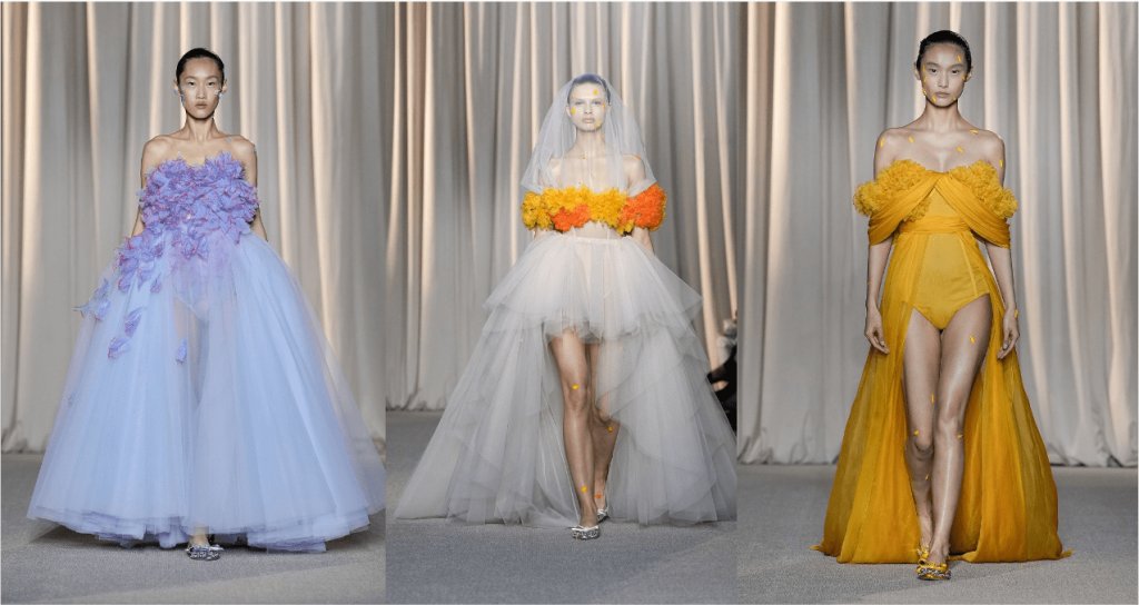 Couture embroidery inspiration by Ricamour embroideries